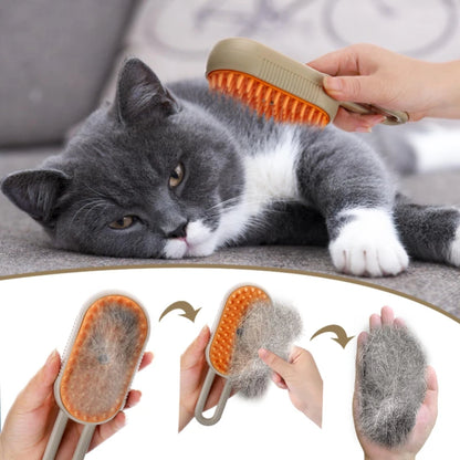 Cat Hair Remover Steam Brush