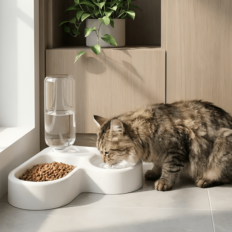 Automatic Drinking Pet Bowl - Fluffzy
