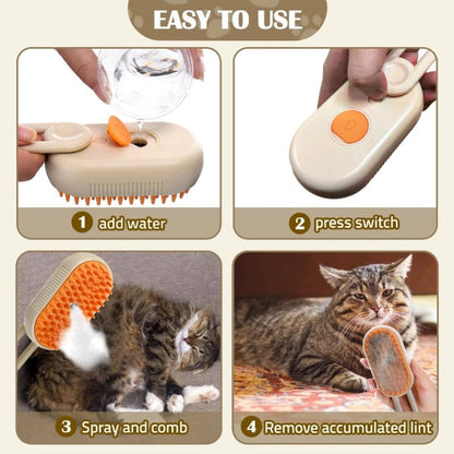 Cat Hair Remover Steam Brush - Fluffzy