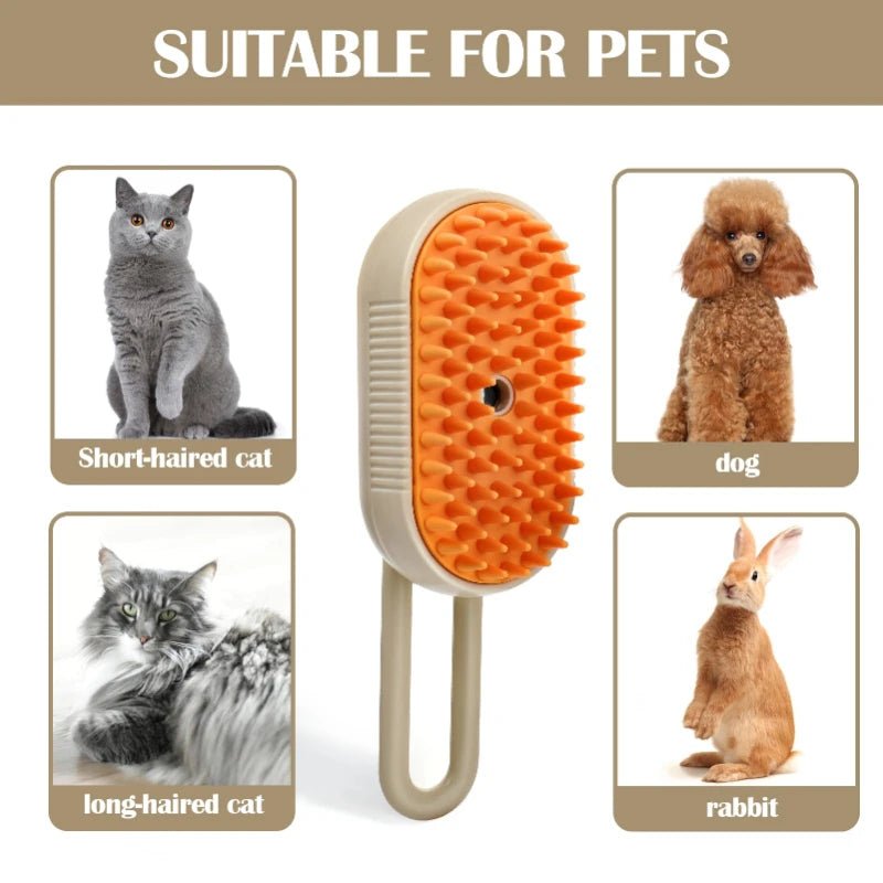 Cat Hair Remover Steam Brush - Fluffzy