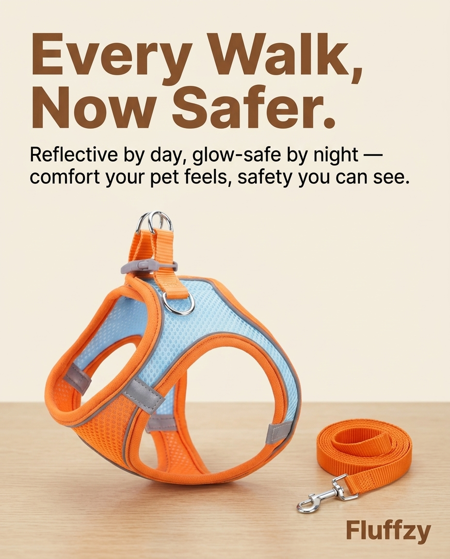 Reflective Pet Harness