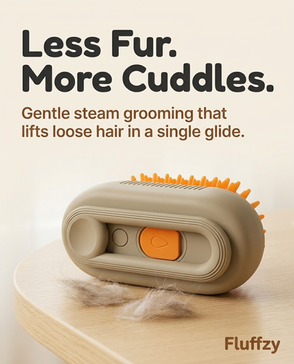 Cat Hair Remover Steam Brush