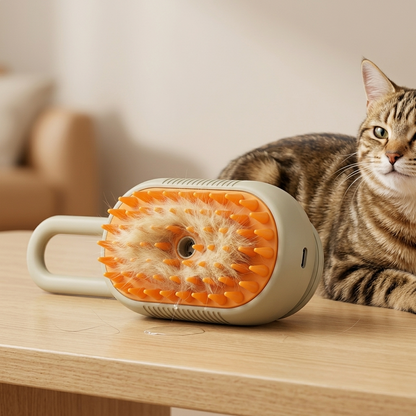 Cat Hair Remover Steam Brush