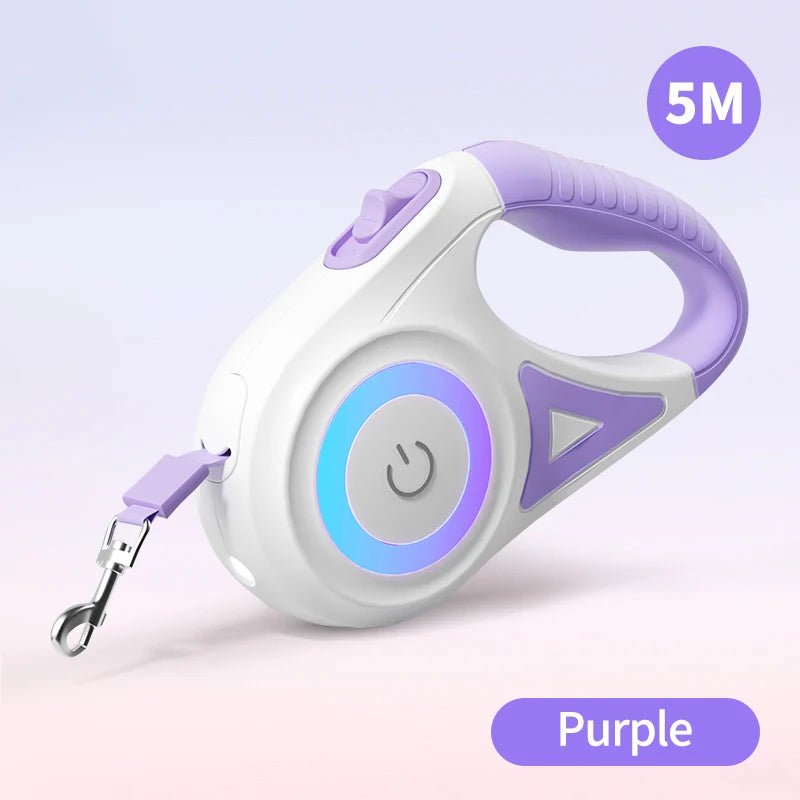 Pet Flexi Walking Running Lead - Fluffzy