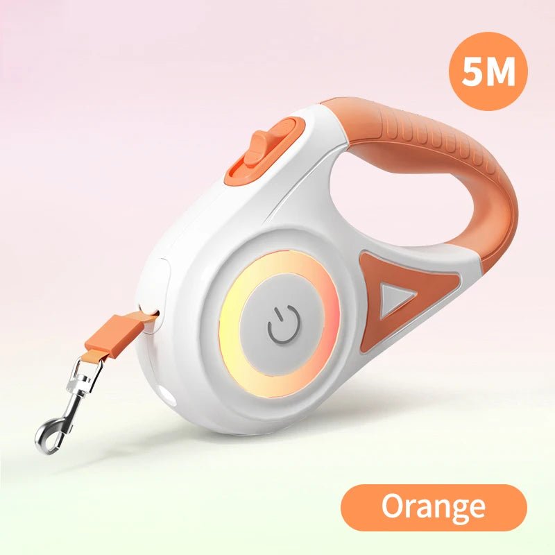 Pet Flexi Walking Running Lead - Fluffzy