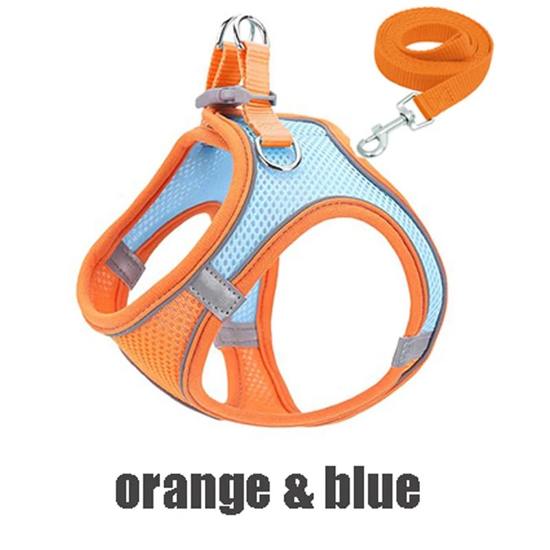 Reflective Pet Harness Dogs Strap - Fluffzy