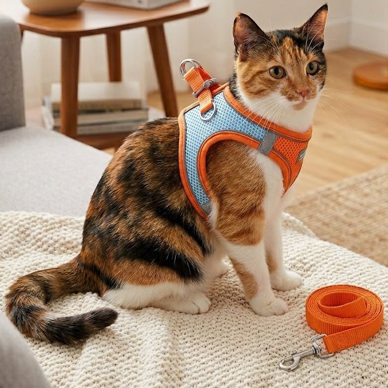 Reflective Pet Harness Dogs Strap - Fluffzy