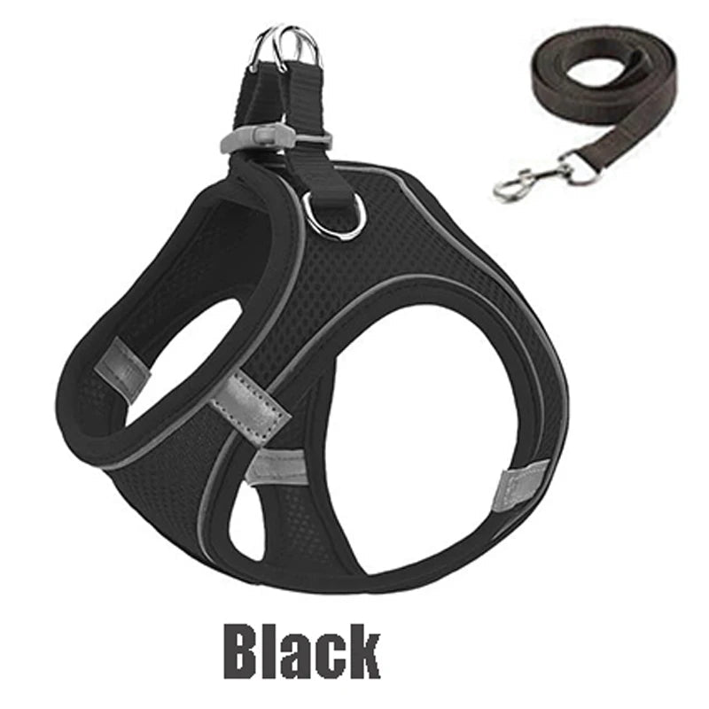 Reflective Pet Harness Dogs Strap - Fluffzy