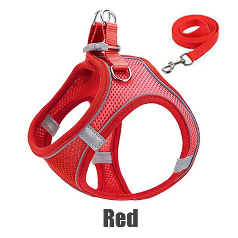 Reflective Pet Harness Dogs Strap - Fluffzy