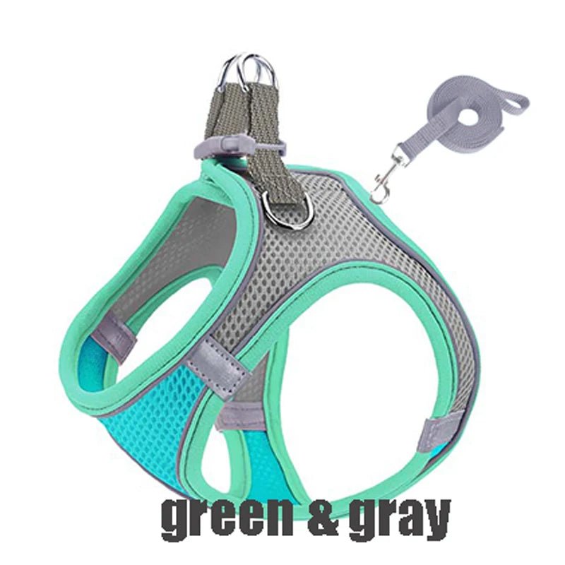 Reflective Pet Harness Dogs Strap - Fluffzy