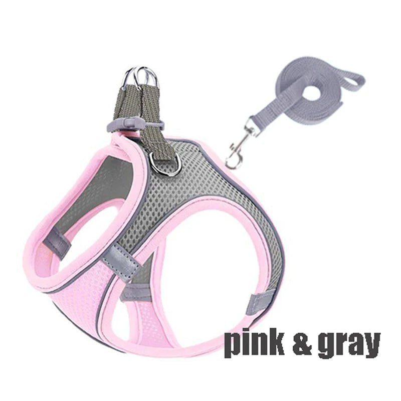 Reflective Pet Harness Dogs Strap - Fluffzy