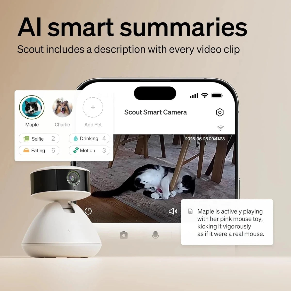 Smart Pet Camera - Fluffzy