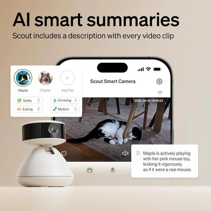 Smart Pet Camera - Fluffzy
